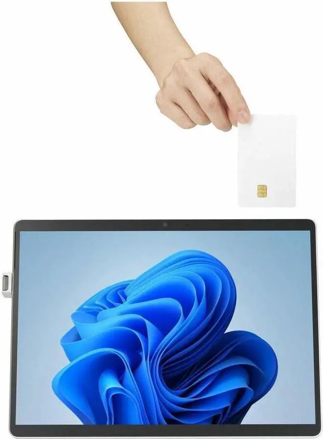 Alt view image 6 of 11 - Kensington Smart Card (CAC) Reader Adapter for Surface Pro 9 Platinum K63244WW