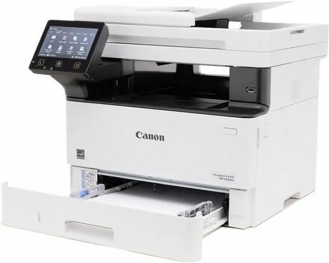Alt view image 4 of 18 - Canon imageCLASS MF465dw Multifunction Monochrome Laser Printer 5951C005