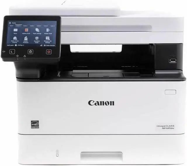 Alt view image 6 of 18 - Canon imageCLASS MF465dw Multifunction Monochrome Laser Printer 5951C005