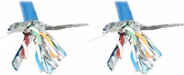 Alt view image 7 of 16 - Tripp Lite 1000ft Cat8 25G/40G Solid Core S/FTP Ethernet Cable Blue N22601KBL