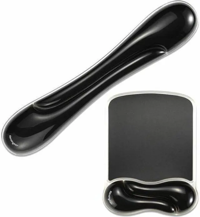 Alt view image 3 of 9 - Kensington Duo Gel Wave Keyboard Wrist Rest