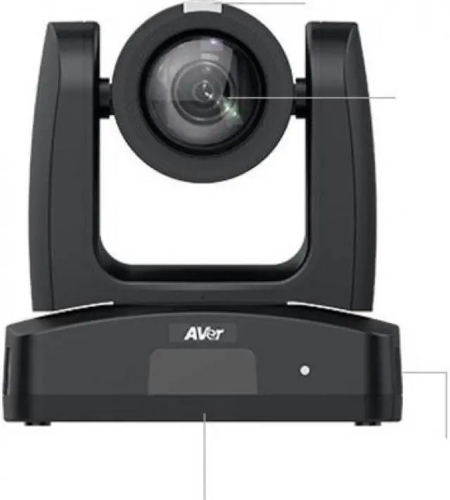 Alt view image 4 of 8 - AVer TR323NV2 8 Megapixel Indoor 4K Network Camera Color TAA Compliant PTR323NV2