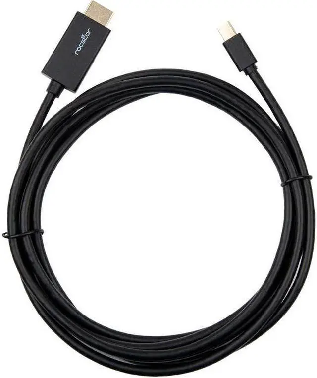 Alt view image 6 of 16 - Rocstor Premium Mini DisplayPort to HDMI Cable M/M Y10C197B2