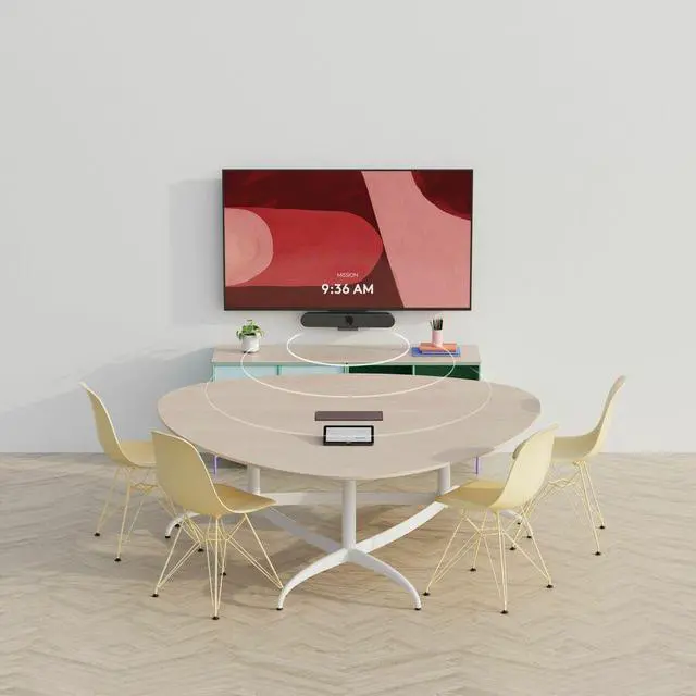 Alt view image 3 of 6 - Logitech Rally Bar Huddle, All-in-one Video Bar for huddle and small rooms | 960-001485