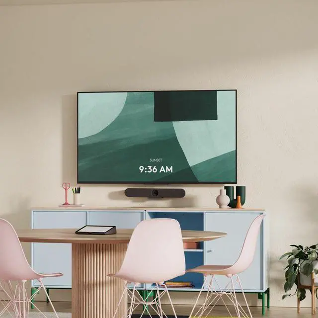 Alt view image 4 of 6 - Logitech Rally Bar Huddle, All-in-one Video Bar for huddle and small rooms | 960-001485