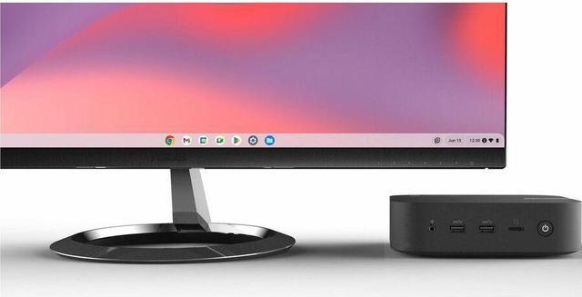Alt view image 4 of 9 - Asus Chromebox 5 CHROMEBOX5-S7057UNENT Chromebox - Intel Core i7 12th Gen i7-1260P 2.10 GHz - 16 GB RAM DDR4 SDRAM - 256 GB M.2 PCI Express 4.0 SSD - Mini PC - Eco Black - Intel Chip - ChromeOS - Inte