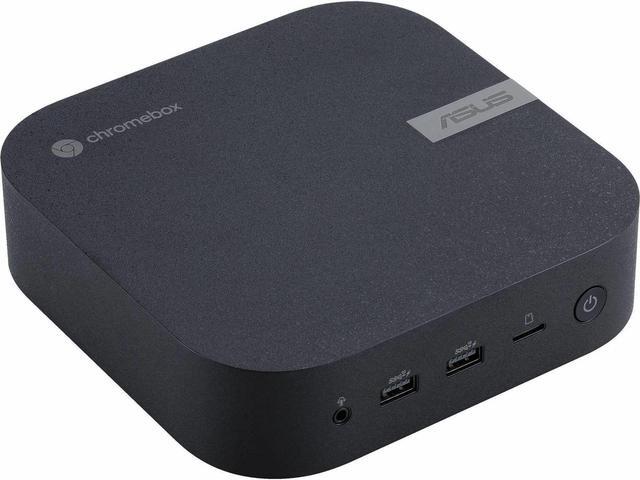 Alt view image 5 of 9 - Asus Chromebox 5 CHROMEBOX5-S7057UNENT Chromebox - Intel Core i7 12th Gen i7-1260P 2.10 GHz - 16 GB RAM DDR4 SDRAM - 256 GB M.2 PCI Express 4.0 SSD - Mini PC - Eco Black - Intel Chip - ChromeOS - Inte