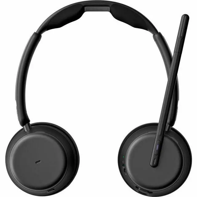 Alt view image 4 of 13 - EPOS IMPACT 1061T Headset - Stereo - Wireless - Bluetooth - On-ear - Binaural - Circumaural - Noise Canceling