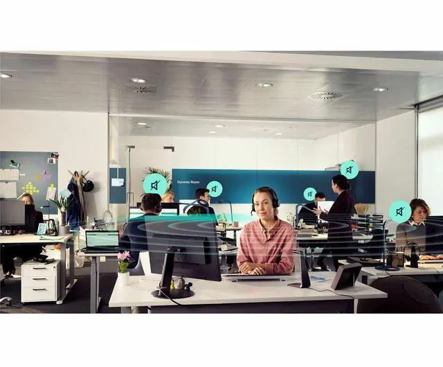 Alt view image 7 of 13 - EPOS IMPACT 1061T Headset - Stereo - Wireless - Bluetooth - On-ear - Binaural - Circumaural - Noise Canceling