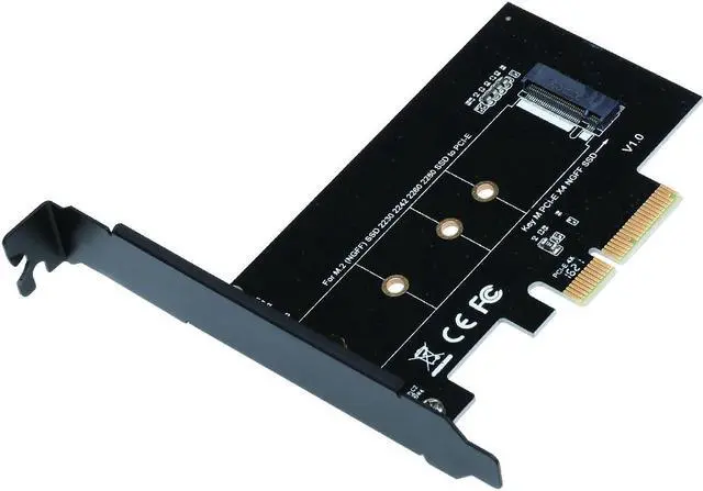 Alt view image 20 of 20 - ADDS ONE M.2 PCIE SSD (M KEY, NVME, AHCI) TO YOUR PCIE EQUIPPED DESKTOP COMPUTER