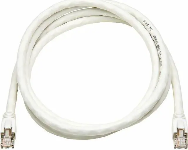 Alt view image 3 of 6 - Eaton Tripp Lite Series Cat8 40G Snagless SSTP Ethernet Cable RJ45 M/M PoE White 6 ft. 1.8 m N272F06WH