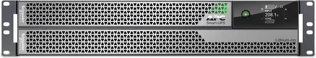 Alt view image 8 of 8 - APC by Schneider Electric Smart-UPS Ultra On-Line Lithium ion, 5KVA/5KW, 2U Rack/Tower, 208V - 2U Rack/Tower - 1.50 Hour Recharge - 208 V AC Input - 208 V AC Output - 2 x NEMA L6-30R, 2 x NEMA L6-20R
