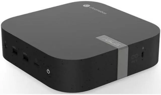 Alt view image 12 of 16 - ASUS Chromebox 5 S3053UNENT Mini PC 1 x Core i3 1220P / 1.5 GHz RAM 8GB SSD 128GB UHD Graphics eco black