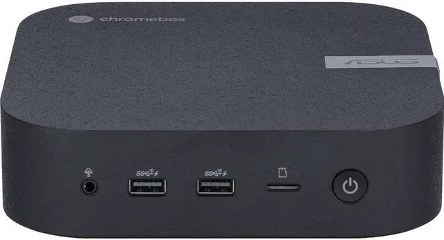 Alt view image 15 of 16 - ASUS Chromebox 5 S3053UNENT Mini PC 1 x Core i3 1220P / 1.5 GHz RAM 8GB SSD 128GB UHD Graphics eco black
