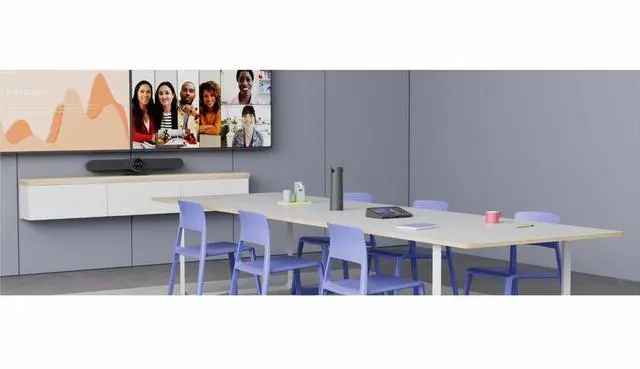 Alt view image 6 of 18 - Logitech Sight Video Conferencing Camera - 60 fps - Graphite - 3840 x 2160 Video - Microphone - Network (RJ-45) - Windows 10, Windows 11