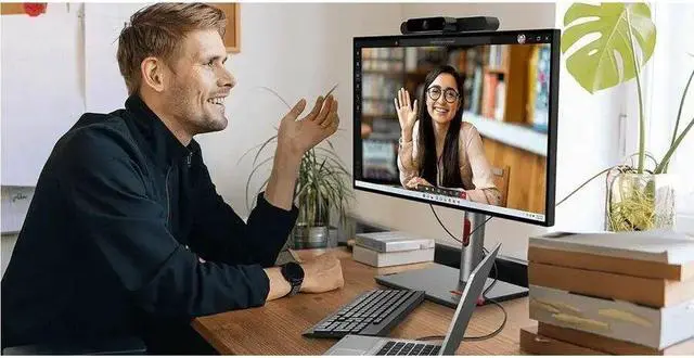 Alt view image 6 of 18 - Lenovo ThinkVision MC60 (S) Monitor Webcam
