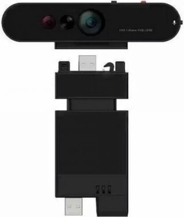 Alt view image 7 of 18 - Lenovo ThinkVision MC60 (S) Monitor Webcam