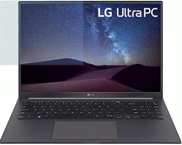 Main image of LG Ultra PC U 16U70R-N.APC7U1 16" Notebook - WUXGA - 1920 x 1200 - AMD Ryzen 7 7730U Octa-core (8 Core) 2 GHz - 16 GB Total RAM - 16 GB On-board Memory - 1 TB SSD - Charcoal Gray - AMD Chip - Win