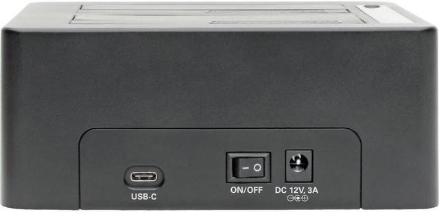 Alt view image 20 of 20 - TRIPP LITE U439-002-CG2 USB 3.0 SUPERSPEED TO DUAL SATA EXTERNAL HARD DRIVE DOCKING STATION WITH CLONING