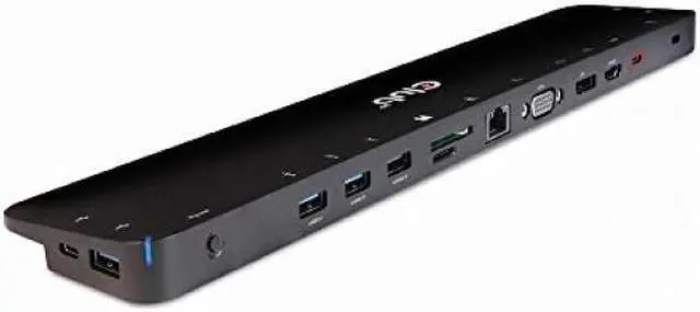 Alt view image 2 of 11 - Club 3D Docking Station CSV1565