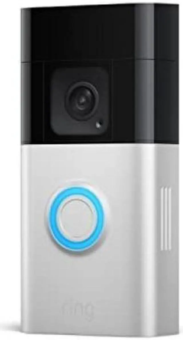 Alt view image 13 of 15 - Ring Battery Doorbell Plus - Video Doorbell Camera - Satin Nickel