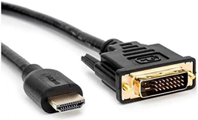 Alt view image 3 of 4 - Rocstor DVI-D/HDMI Video Cable Y10C263B1