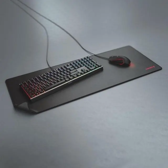 Alt view image 7 of 9 - CHERRY MP 2000 Premium XXL Mousepad Black JA-0510
