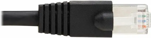 Alt view image 4 of 7 - Tripp Lite Cat8 40G Snagless SSTP Ethernet Cable RJ45 M/M PoE Black 3 ft. 0.9 m N272F03BK