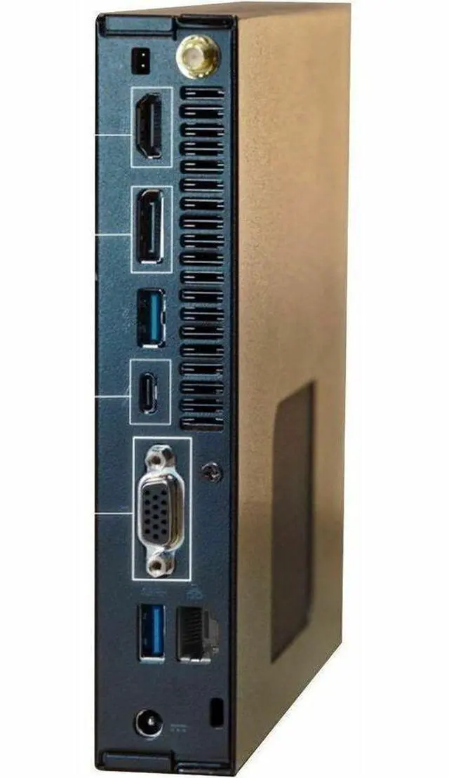 Alt view image 4 of 18 - MSI PRO DP10 13M-021US Barebone System - Intel Core i7 13th Gen i7-1360P - Intel Chip - 64 GB DDR4 SDRAM DDR4-3200/PC4-25600 Maximum RAM Support - 2 Total Memory Slots - Intel Iris Xe Graphics Graphic