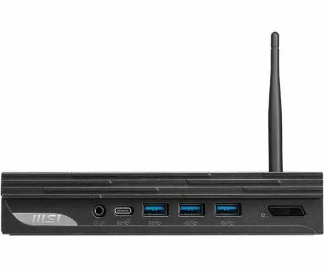 Alt view image 2 of 18 - MSI PRO DP10 13M-022BUS Barebone System - Intel Core i5 13th Gen i5-1340P - Intel Chip - 64 GB DDR4 SDRAM DDR4-3200/PC4-25600 Maximum RAM Support - 2 Total Memory Slots - Intel Iris Xe Graphics Graphi