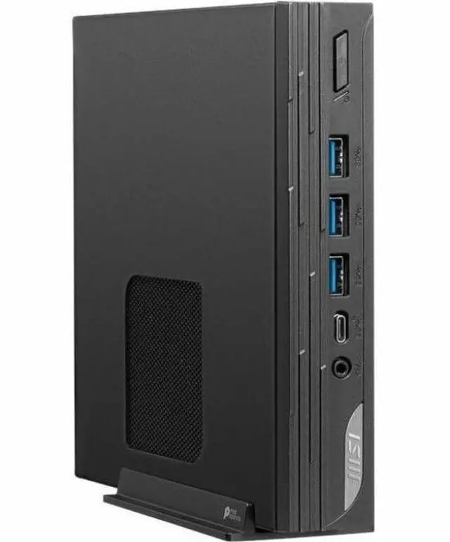 Alt view image 4 of 18 - MSI PRO DP10 13M-022BUS Barebone System - Intel Core i5 13th Gen i5-1340P - Intel Chip - 64 GB DDR4 SDRAM DDR4-3200/PC4-25600 Maximum RAM Support - 2 Total Memory Slots - Intel Iris Xe Graphics Graphi