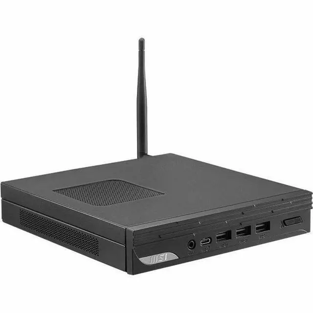 Alt view image 6 of 18 - MSI PRO DP10 13M-022BUS Barebone System - Intel Core i5 13th Gen i5-1340P - Intel Chip - 64 GB DDR4 SDRAM DDR4-3200/PC4-25600 Maximum RAM Support - 2 Total Memory Slots - Intel Iris Xe Graphics Graphi