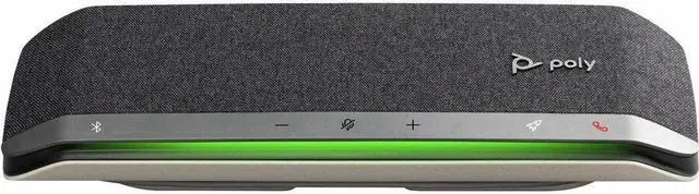 Alt view image 4 of 7 - HP Poly Sync 40+ Speakerphone - USB - Microphone - Battery - Silver