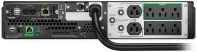 Alt view image 7 of 8 - APC Smart-UPS Lithium-ion 3000VA 120V with SmartConnect Port and Network Card (SMTL3000RM2UCNC)