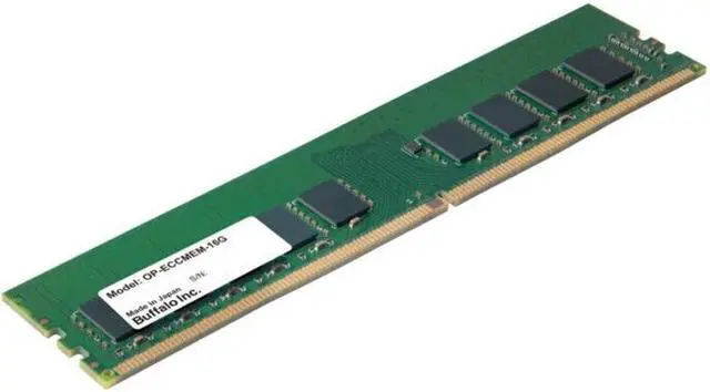 Alt view image 4 of 11 - Buffalo 16GB (1x16GB) DDR4 2666MHz PC4-21333 SDRAM Memory Model OP-ECCMEM-16G