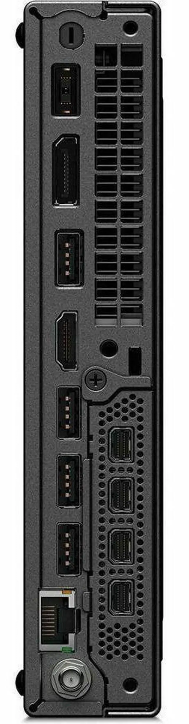 Alt view image 7 of 18 - Lenovo ThinkStation P3 30H00014US Workstation - 1 x Intel Core i7 Hexadeca-core (16 Core) i7-13700T 13th Gen 1.40 GHz - 32 GB DDR5 SDRAM RAM - 1 TB SSD - Tiny - Black - Intel Q670 Chip - Windows 11 Pr