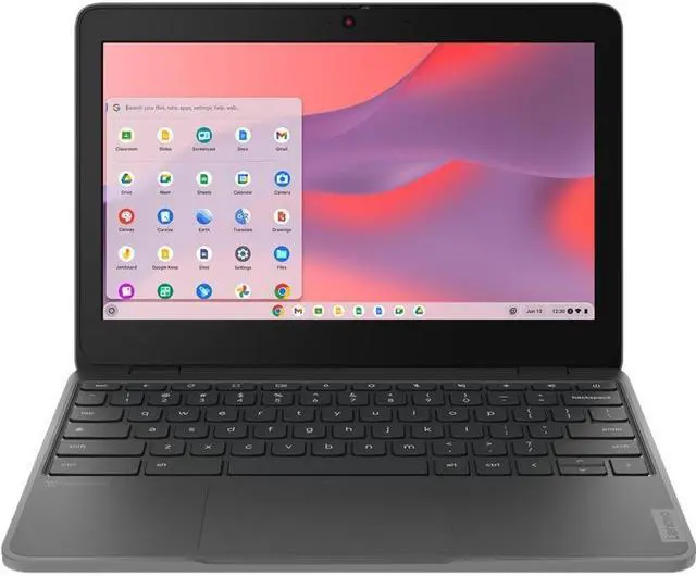 Alt view image 4 of 10 - Lenovo 100e Chromebook Gen 4 82W00000US LTE 11.6" Chromebook - HD - 1366 x 768 - Octa-core (ARM Cortex A76 Dual-core (2 Core) 2.05 GHz + Cortex A55 Hexa-core (6 Core) 2 GHz) - 4 GB Total RAM - 4