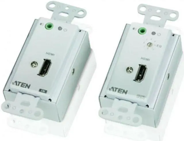 Alt view image 3 of 4 - HDMI Over Cat5 Extender Wallplate,3 Years Warranty