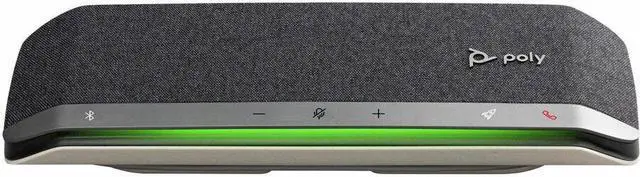 Alt view image 7 of 9 - Poly - Sync 40 Smart Speakerphone (Plantronics) - Flexible Work Spaces - Connect to PC/Mac via Combined USB-A/USB-C Cable and Smartphones via Bluetooth - Works with Teams, Zoom & more,Black