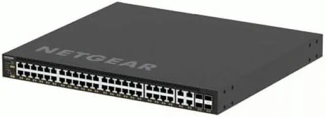 Alt view image 3 of 9 - NETGEAR AV Line M4350-44M4X4V Ethernet Switch, 48 Ports - Manageable - 25 Gigabit Ethernet - 25GBase-X, 10GBase-T - 3 Layer Supported - Modular