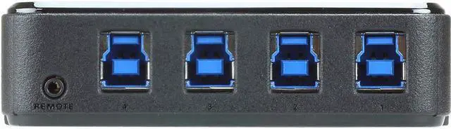 Alt view image 10 of 10 - ATEN US3344 4x4 USB 3.1 Gen1 Peripheral Sharing Switch w/3-Yr Warranty