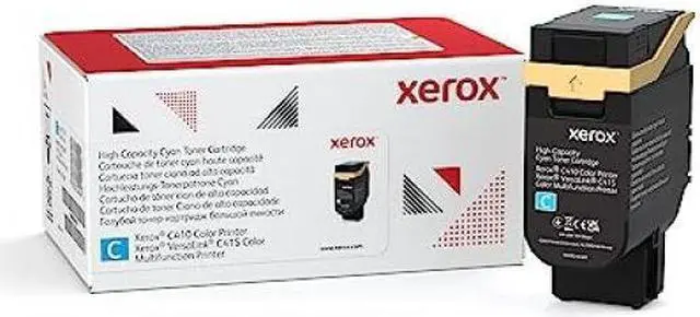 Alt view image 2 of 6 - Xerox High Yield Laser Toner Cartridge Box Return Program Cyan 006R04686