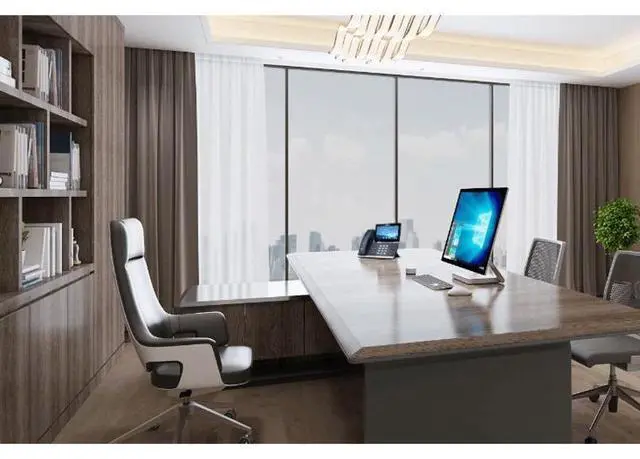 Alt view image 7 of 7 - yealink t58w 16 lines. 7-inch color touch screen display. dual usb ports, dual-port gigabit ethernet, poe, power adapter not included (sip-t58w)
