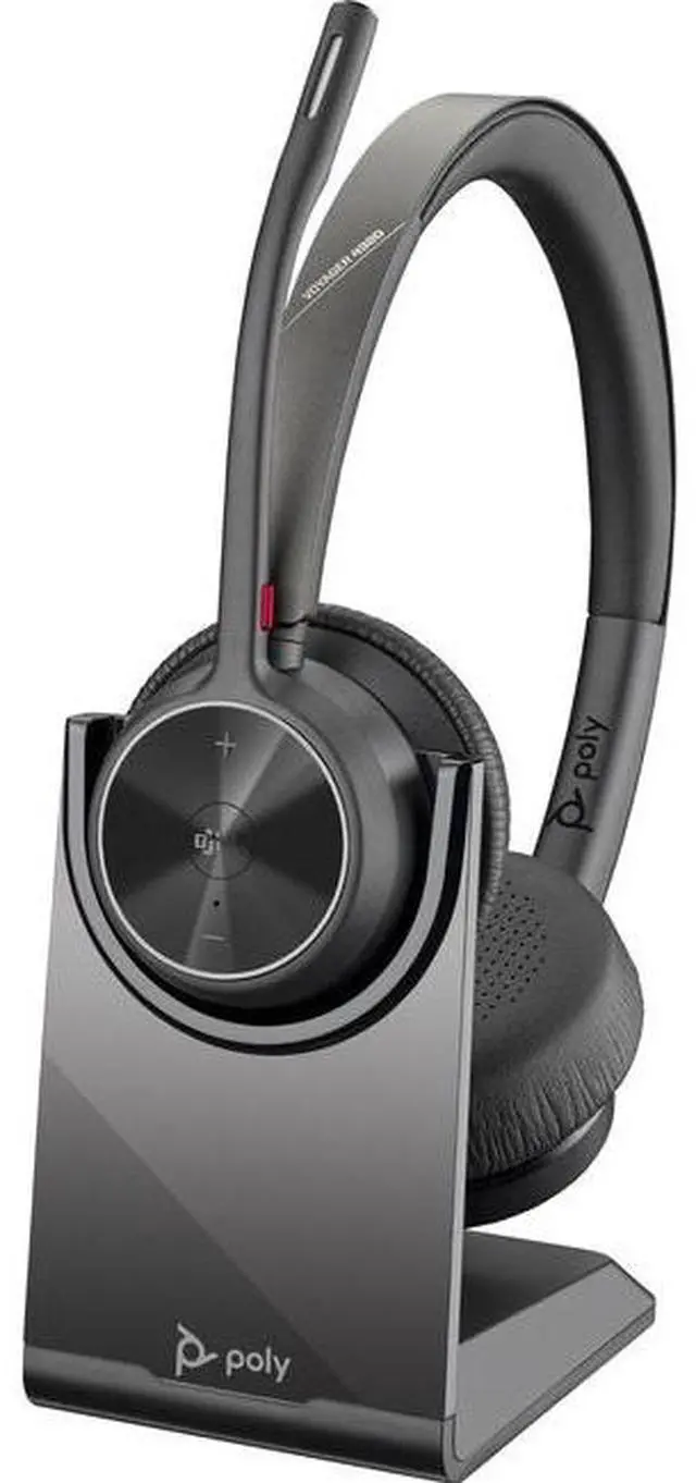 Alt view image 2 of 19 - Poly Voyager 4320-M Microsoft Teams Certified Headset with charge stand