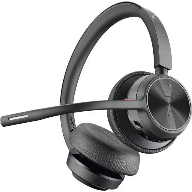 Alt view image 4 of 19 - Poly Voyager 4320-M Microsoft Teams Certified Headset with charge stand