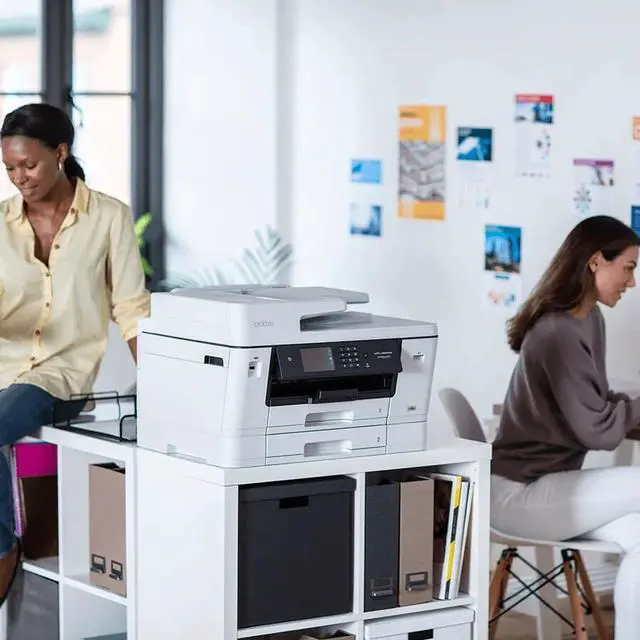 Alt view image 4 of 8 - Brother MFC-J6940DW Color All-in-One Inkjet Printer Copy/Fax/Print/Scan