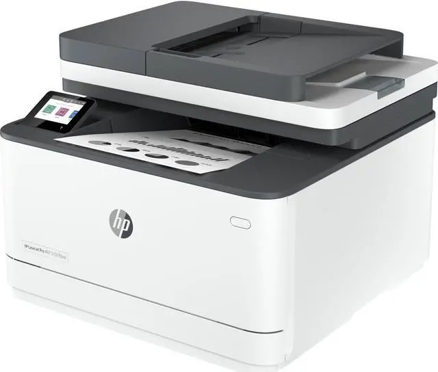 Alt view image 10 of 13 - HP LaserJet Pro MFP 3101fdw Laser Printer, Black And White Mobile Print, Copy,