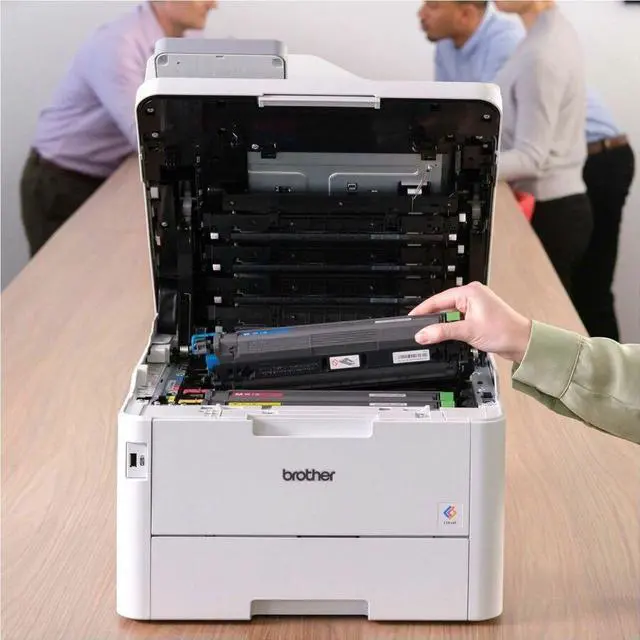 Alt view image 5 of 10 - Brother Workhorse MFC-L8395CDW Digital All-in-One Color Printer