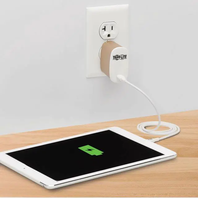 Alt view image 16 of 16 - Tripp Lite 50W Compact USB-C Wall Charger U280W0150C1