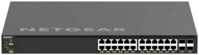 Alt view image 3 of 9 - NETGEAR 24x10G/Multi-Gig PoE+ (576W base, up to 720W) and 4xSFP28 25G | XSM4328CV